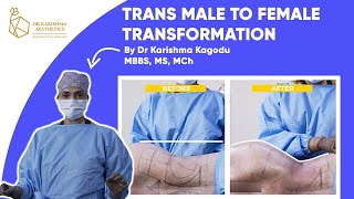 Trans Male to Female Transformation | Dr. Karishma Aesthetics| India