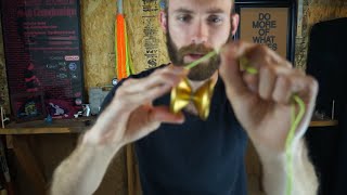 How to wind up and bind an unresponsive yo-yo