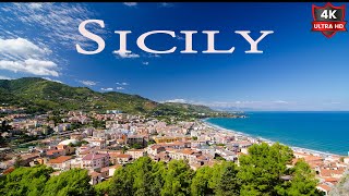 Sicily 4K  -  Relaxing Movie - Ultra HD 4K Video - Stunning Scenery with Great Cinematic Piano Music