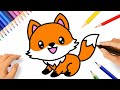 HOW TO DRAW A CUTE FOX