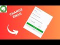 how to change evernote email address