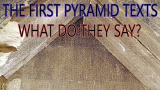 The Pyramid Texts!