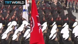 Russia marks WWII victory with huge military parade