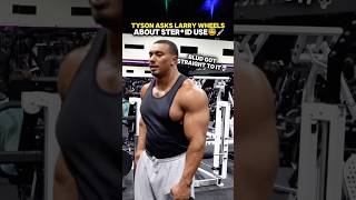 Tyson Asks Larry Wheels About PED Use 👀 #testosterone #reaction