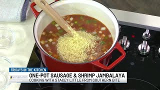 Fridays in the Kitchen: One-Pot Sausage and Shrimp Jambalaya