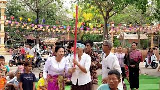 Play traditional game on Khmer new year 2023លេងល្បែងប្រជាប្រីយ៍ក្នុងថ្ងៃចូលឆ្នាំថ្មី