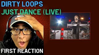 Musician/Producer Reacts to "Just Dance" LIVE (Cover) by Dirty Loops