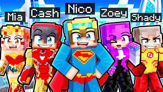 My Friends Are SUPERHEROES In Minecraft!