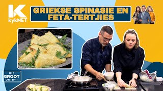 GROOT Kombuis | Reinate van den Berg-Lord en haar 'Griekse spinasie en feta-tertjies' | 1 Nov 2024