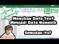 Tutorial 11 - Merubah data text menjadi data numerik pada Excel