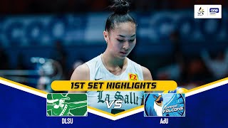 DLSU vs. AdU | SET 1 GAME HIGHLIGHTS | UAAP SEASON 87 WOMEN’S VOLLEYBALL | FEB. 22, 2025