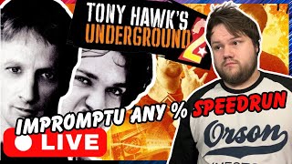 Tony Hawk's Underground 2 Live Speedrun | Blaster Goblin