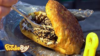 씨앗호떡 / Ssiat Hotteok - Korean Street Food / 인천 신포국제시장 길거리 음식