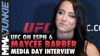 UFC Boston: Maycee Barber full media day interview