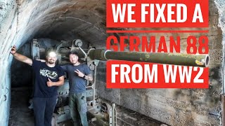 We Found & Fixed a German 88mm Flak from WW2 🪖