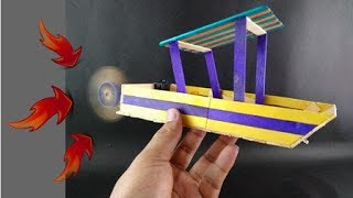 DIY a Boat - From Popsicle Sticks