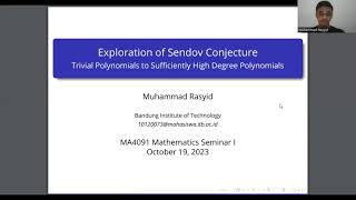 10120073 Exploration of Sendov Conjecture, Trivial Polynomials to Sufficient High Degree Polynomials