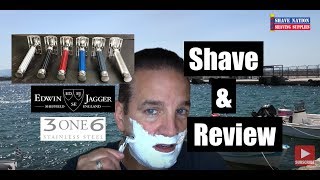 The 3ONE6 Razor Shave \u0026 Review !