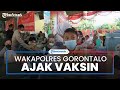 Wakapolres Gorontalo Kota Ajak Masyarakat Datang ke GOR Nani Wartabone untuk Ikuti Vaksinasi