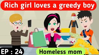 Homeless mom part 24 | English story | Learn English | English animation | Sunshine English