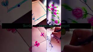 Combo border art #creativity #borderdesigns #project #assignment #satisfying #school