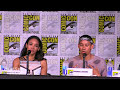 the flash season 3 comic con panel part 1 grant gustin candice patton keiynan lonsdale