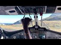 [Winair] Cockpit View Take-off at Saba (SAB/TNCS)