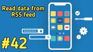 Read data from RSS feed in android studio