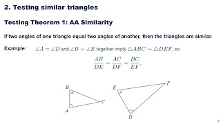 Topic 5: Similar Triangles