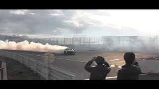 筑波番長クラスブラックＧ　ＳＲ２０ＶＥＴ　７００ＨＰ 煙ですぎ！！