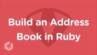 Build an Address Book in Ruby at Treehouse