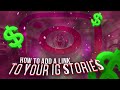 How To Put a Link in your IG stories WITHOUT HAVING TO HAVE 10K Followers #Shorts #Short #Instagram