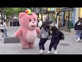 Giant bear Prank 