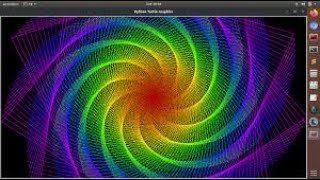 Star Pattern By python | Turtle examples Changing line color