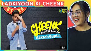 Cheenk REACTION | Aakash Gupta | Stand-Up Comedy | Neha M.
