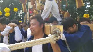 2018 播州秋祭り 土師大年神社 中寺地区宮入