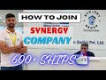 HOW TO JOIN SYNERGY COMPANY⚓️🔥 || 600+ SHIPS😱 || VERY DIFFICULT TO JOIN😨