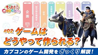 【もっと！Capcom】#2 ゲームはどうやって作られる？カプコンのゲーム開発を“ざっくり”解説！