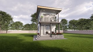 Small House Design (28 Sqm) Design Plans