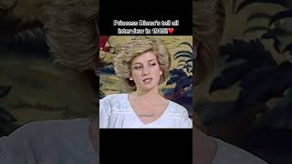 #short Princess Diana's tell all interview in 1985