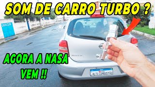 KIT SOM DE CARRO TURBO UNIVERSAL PARA QUALQUER CARRO