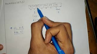 5.Quick sort algorithm simulation process | BANGLA