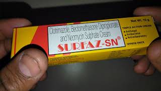 Surfaz SN Cream uses composition side effects How to use \u0026 review in English