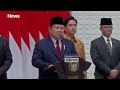 sebelum ke luar negeri prabowo beri instruksi tegas ke gibran dan kabinet