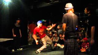 2012 WDC 前日予選 POPPIN' SIDE BEST16 BUGZz FUNK vs Quight