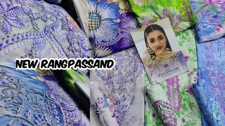 Rangpassand* New Gulljee Collection 2025 | Emb dress designing #gulljee #summersale #houseofcutpiece