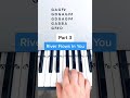 🌊 River Flows In You Easy Piano Tutorial 🌊 Part 3 #shorts #pianotutorial #piano