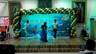 Raa Raju movie// Bangaru chilaka song dance performance By Au Students