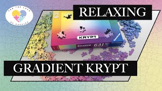 Relax with Ravensburger's Gradient Krypt Jigsaw Puzzle