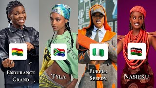 Who won?? Crazy Dance Battle🔥 🔥 Ft. Purple speedy 🇳🇬 vs Tyla 🇿🇦 vs Nasieku 🇰🇪 vs Endurance grand 🇬🇭